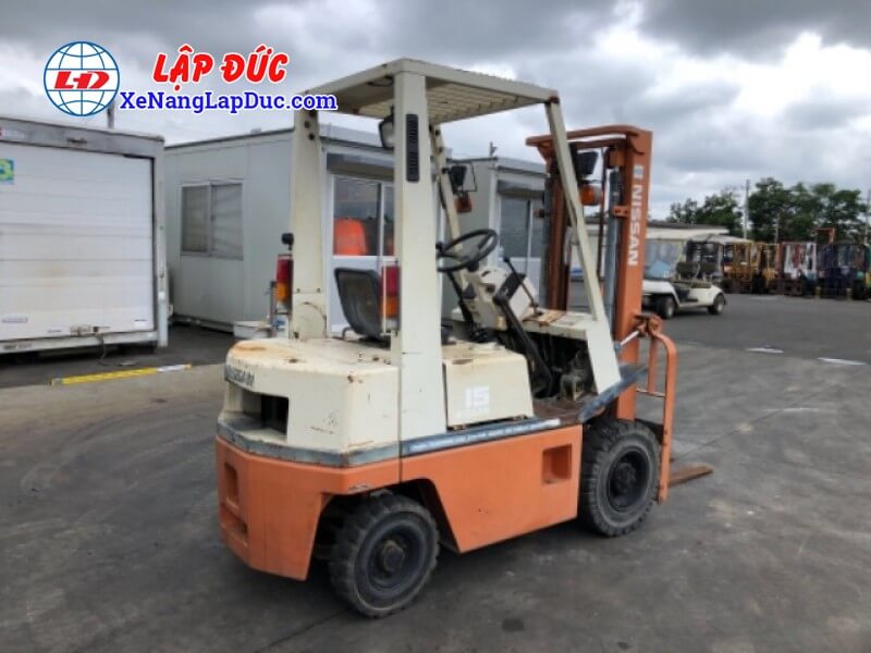 EH01M15-Serial-EH01-000161-16 Xe Nâng Dầu 1.5 Tấn Nissan EH01M15 # 000161