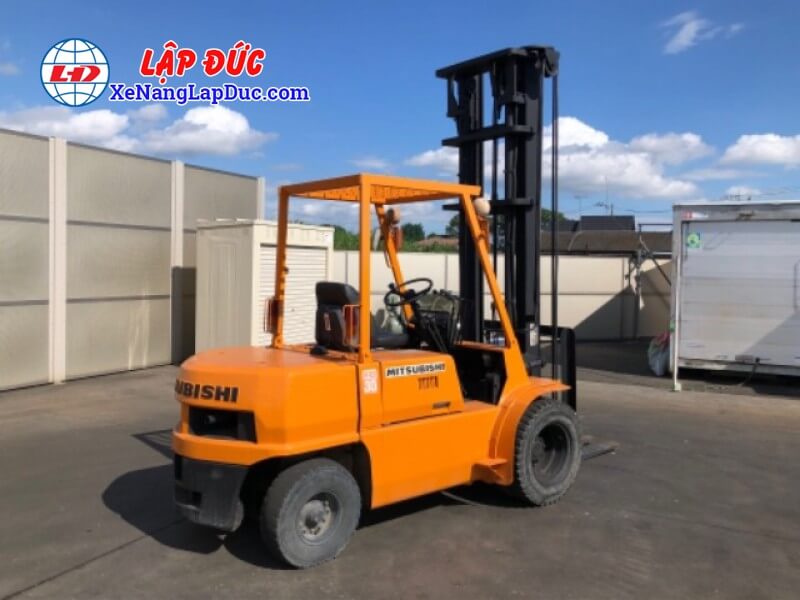FD30-Serial-F14A-01671-17 Xe Nâng Dầu 3 Tấn MITSUBISHI FD30 # 01671