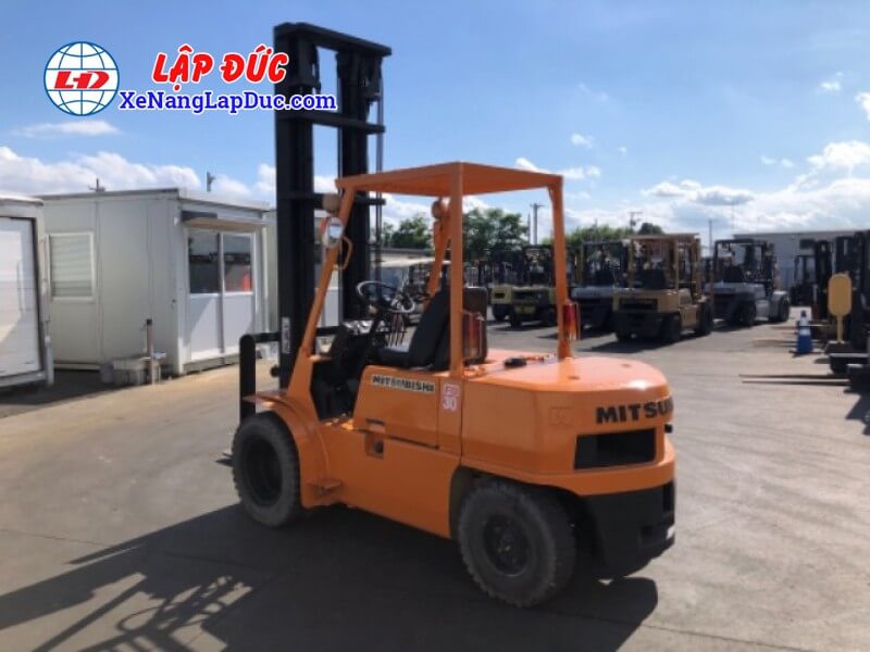 FD30-Serial-F14A-01671-18 Xe Nâng Dầu 3 Tấn MITSUBISHI FD30 # 01671