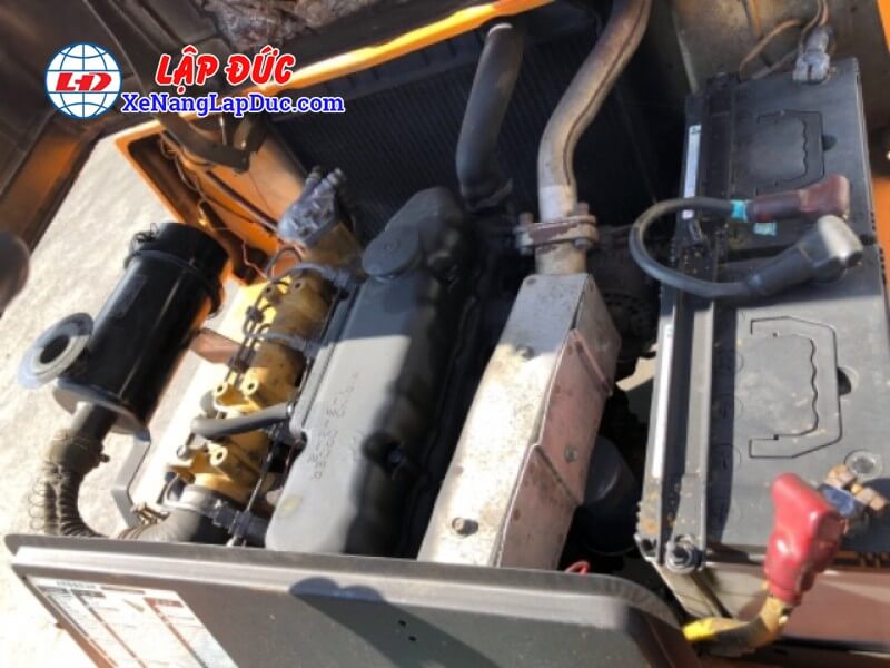 FD30-Serial-F14A-01671-9 Xe Nâng Dầu 3 Tấn MITSUBISHI FD30 # 01671