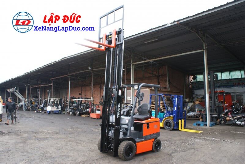 TOYOTA-6FB15-#-20967-2 Xe Nâng Điện Ngồi Lái 1.5 Tấn TOYOTA 6FB15