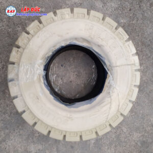 Lốp đặc 18x7-8 Nexen SOLIDPRO Hàn Quốc màu trắng