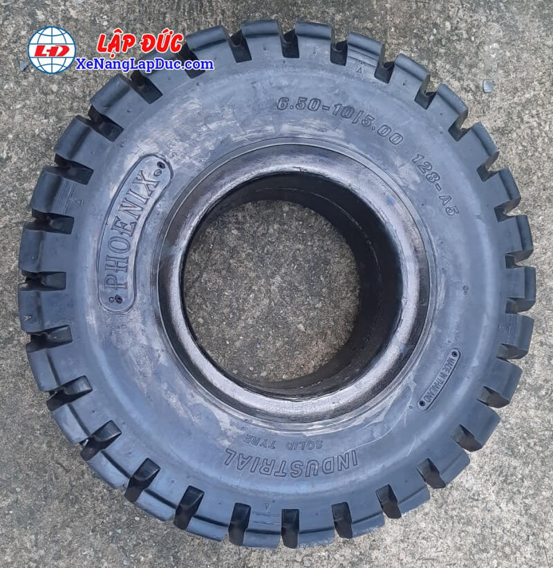 Lốp Đặc xe nâng 650-10 PHOENIX (6.50-10)