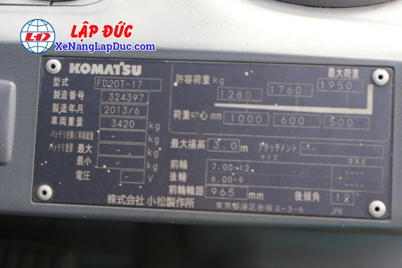 KOMATS-FD20T-17-#-324397-10