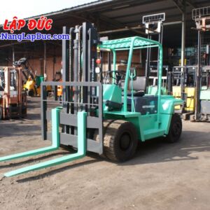 Xe Nâng 6 tấn máy Dầu giá rẻ MITSUBISHI FD60 # FD60-00481