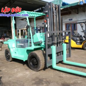 Xe Nâng 6 tấn máy Dầu giá rẻ MITSUBISHI FD60 # FD60-00481