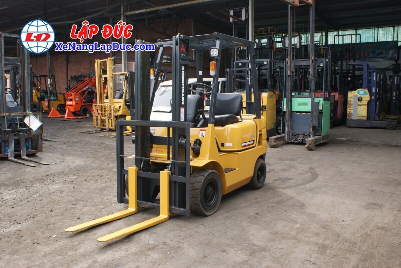 MITSUBISHI-FG15-#-55591-5 Xe Nâng Xăng MITSUBISHI FG15D # 55591