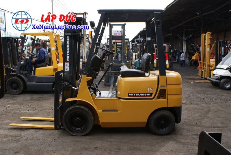 MITSUBISHI-FG15-#-55591-6 Xe Nâng Xăng MITSUBISHI FG15D # 55591
