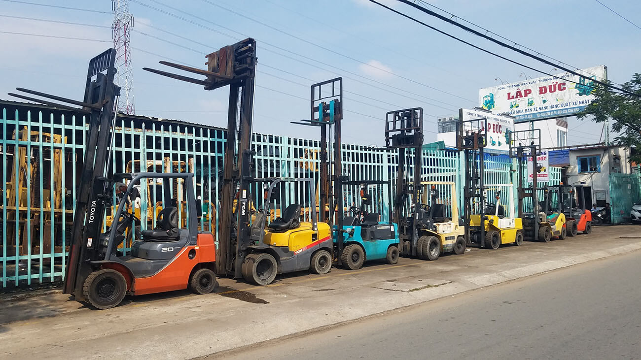 xe nâng cũ lập đức TPHCM