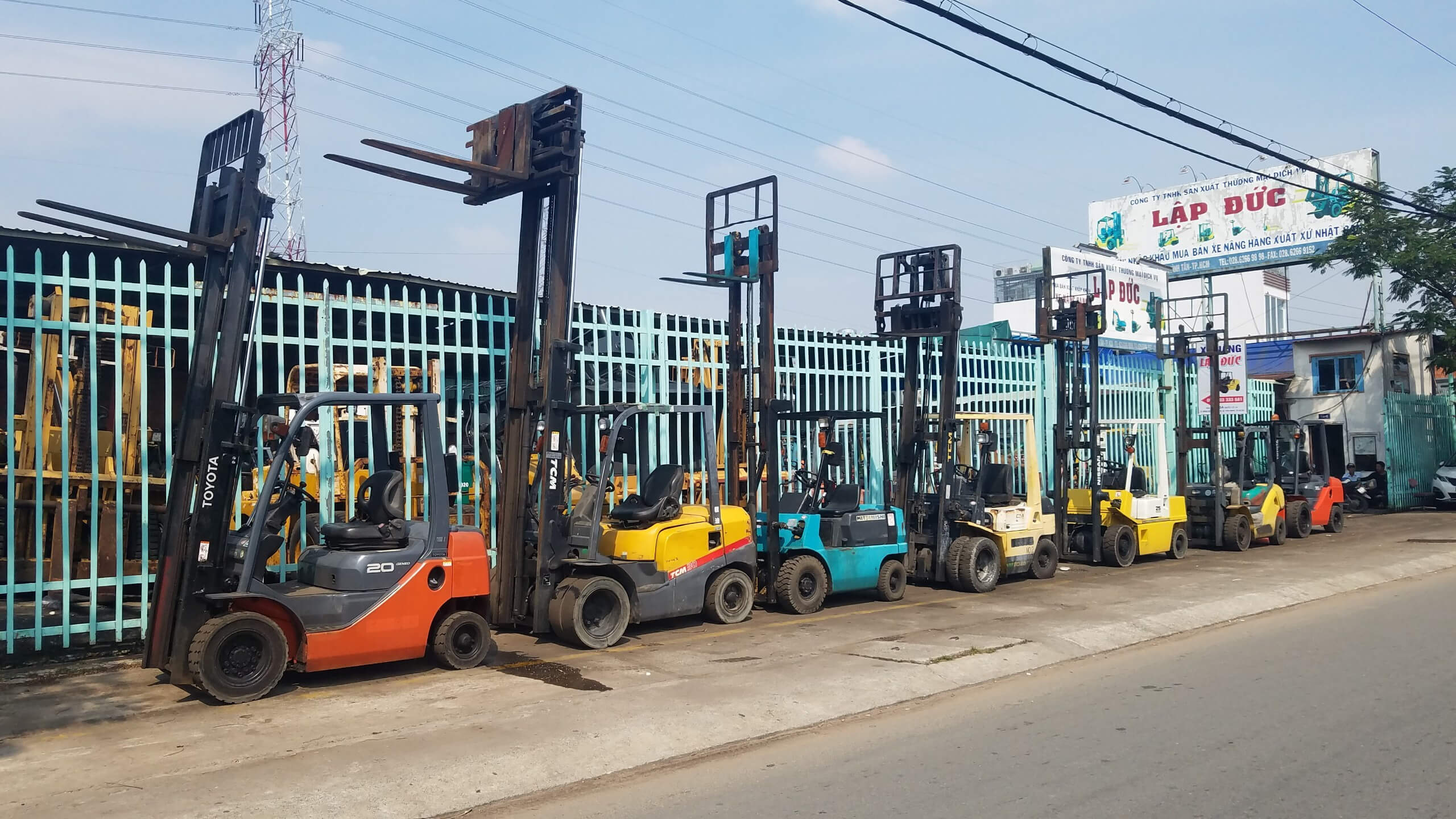 xe nâng cũ lập đức