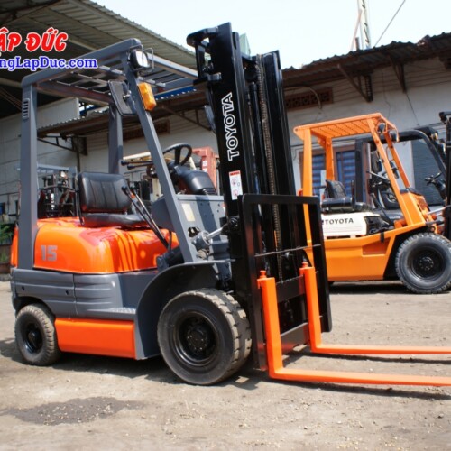 Xe Nâng 1.5 tấn máy Xăng TOYOTA 6FG15 # 34777 giá rẻ