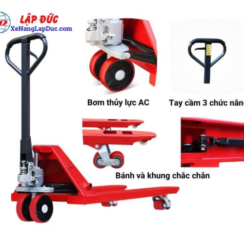 Xe nâng tay thấp cao cấp