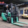 Xe Nâng MITSUBISHI 2 tấn FD20T-F18C máy dầu, số tự động, ty giữa chui công