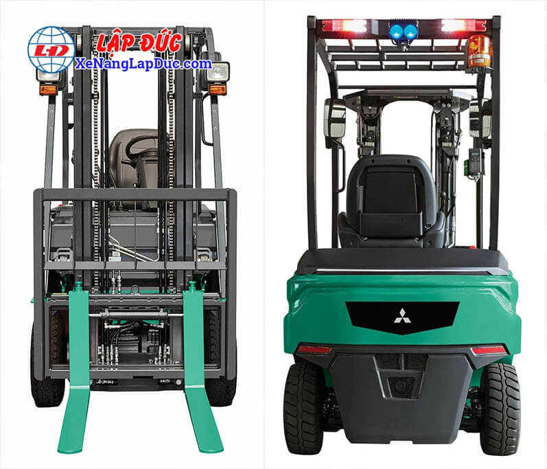 Xe nâng điện mitsubishi ngồi lái FB CB-10