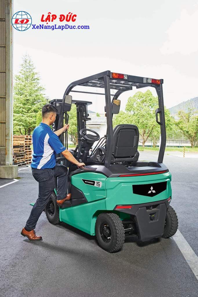Xe nâng điện mitsubishi ngồi lái FB CB-13