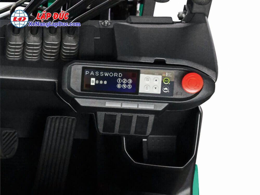 Xe nâng điện mitsubishi ngồi lái FB CB-15