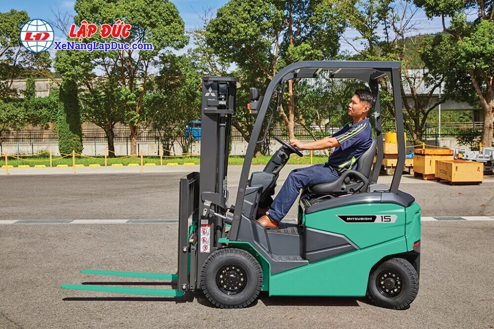 Xe nâng điện mitsubishi ngồi lái FB CB-3