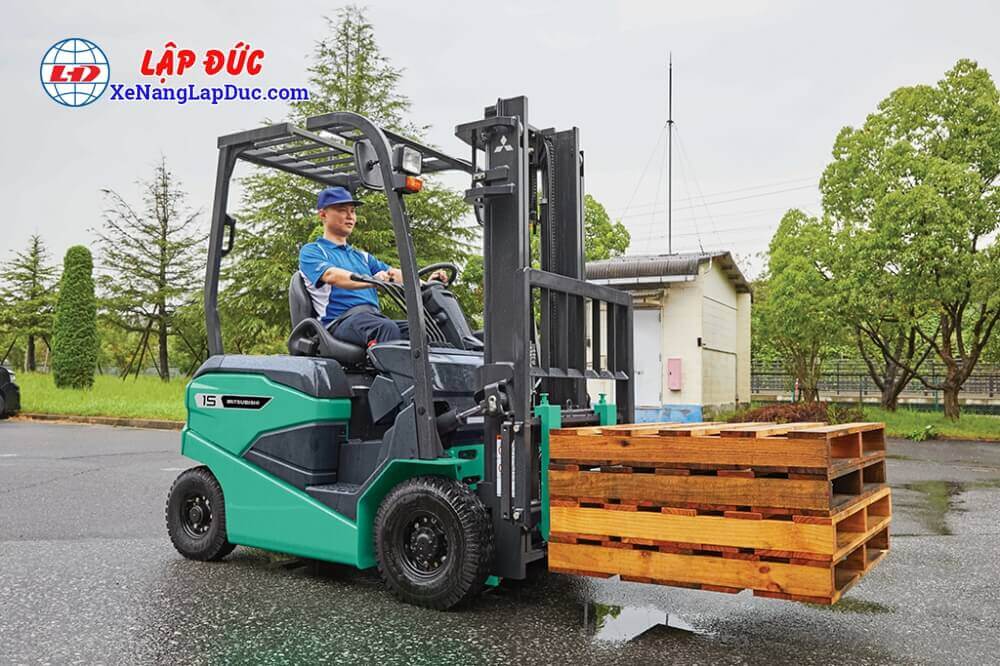 Xe nâng điện mitsubishi ngồi lái FB CB-5