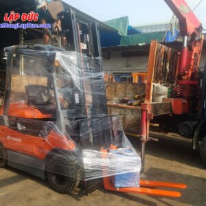 Xe nâng 2-2.5 tấn bán tại công ty Lập Đức được tặng kèm biến áp 15KVA