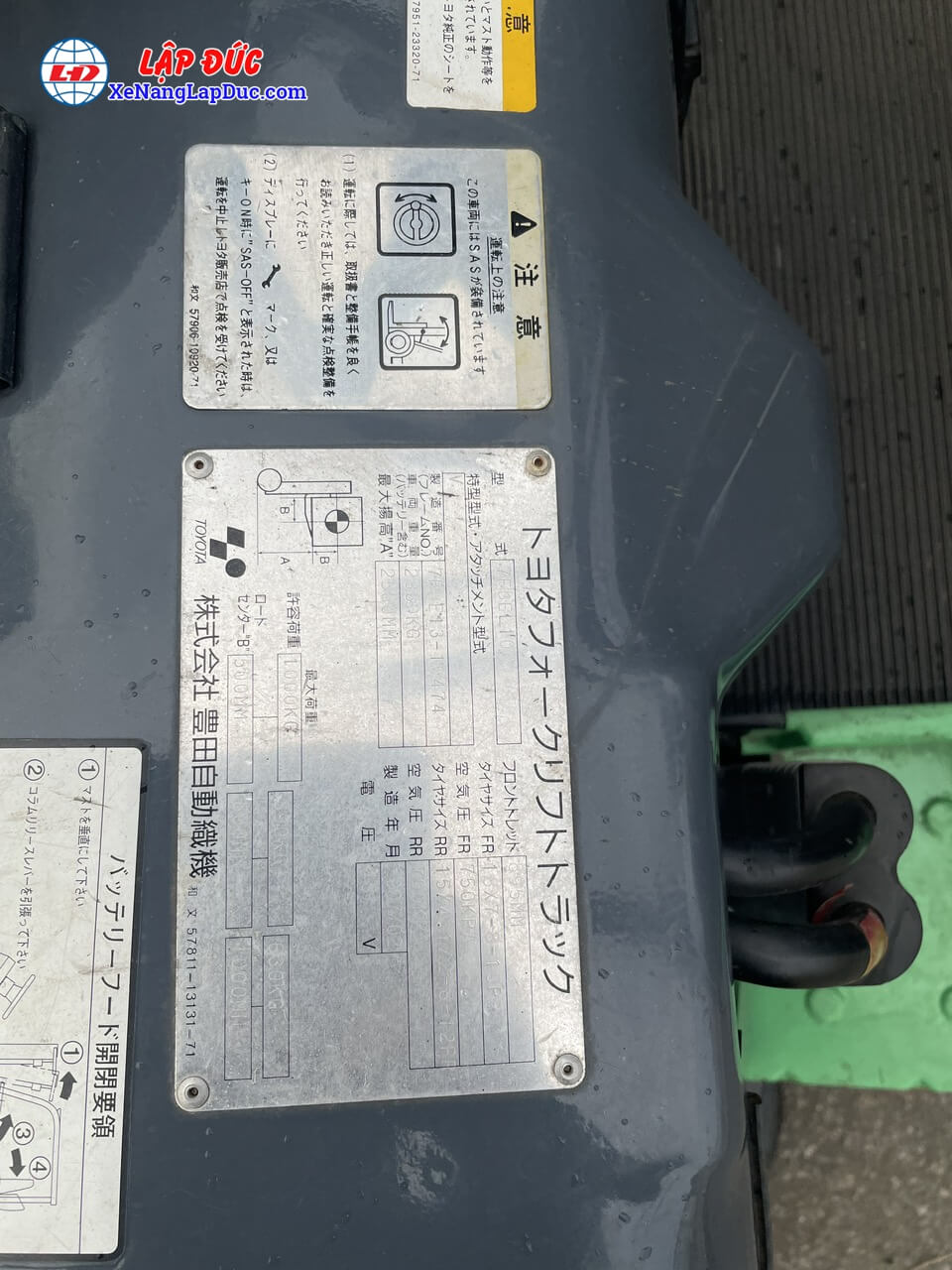 TOYOTA 7FBEL10 # 10474 6 TOYOTA 7FBEL10 # 10474 6