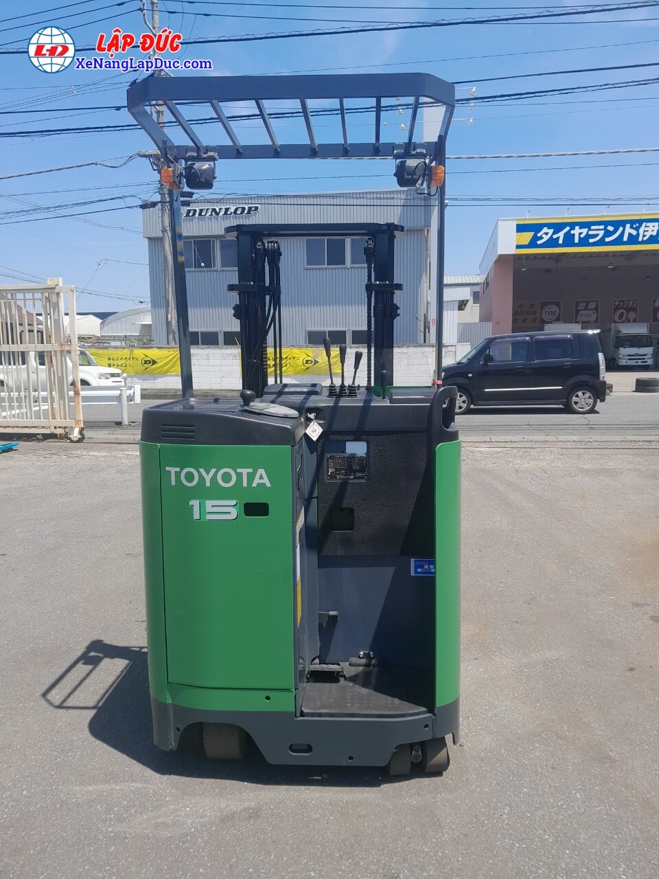 Xe Nâng Điện Đứng Lái TOYOTA 7FBR15
