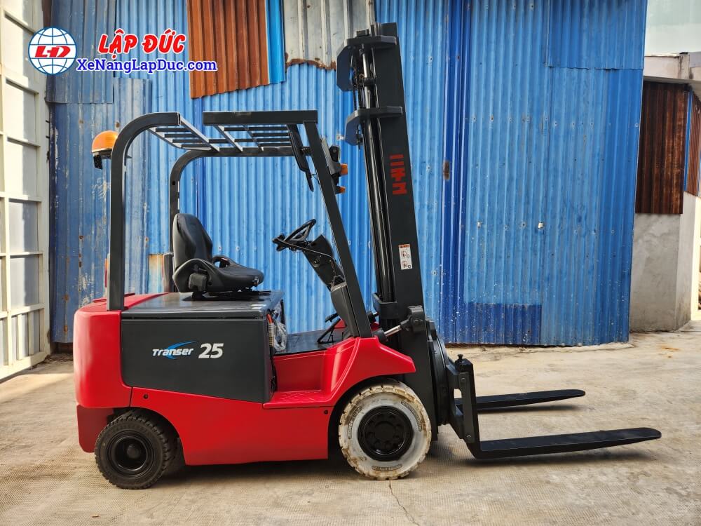 Xe nâng điện ngồi lái 2500kg NICHIYU FB25PN-75-400LD