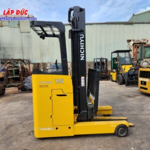 Xe nâng điện 1.5 tấn NICHIYU FBRA15 80B với chiều cao nâng 4m