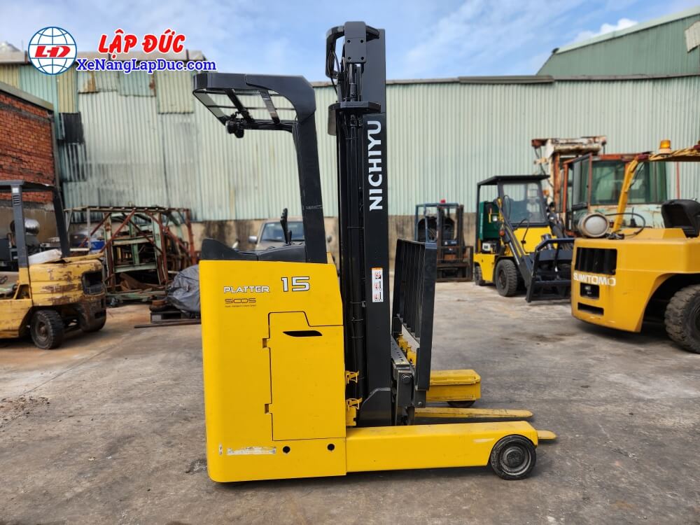 Xe Nâng Điện Đứng Lái NICHIYU FBRA15-80B-400PFLCSSF