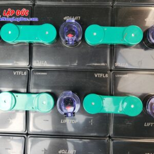 Bình ắc quy Lifttop VTFL6 mới 100% trên xe nâng điện 1.5 tấn Komatsu FB15 12