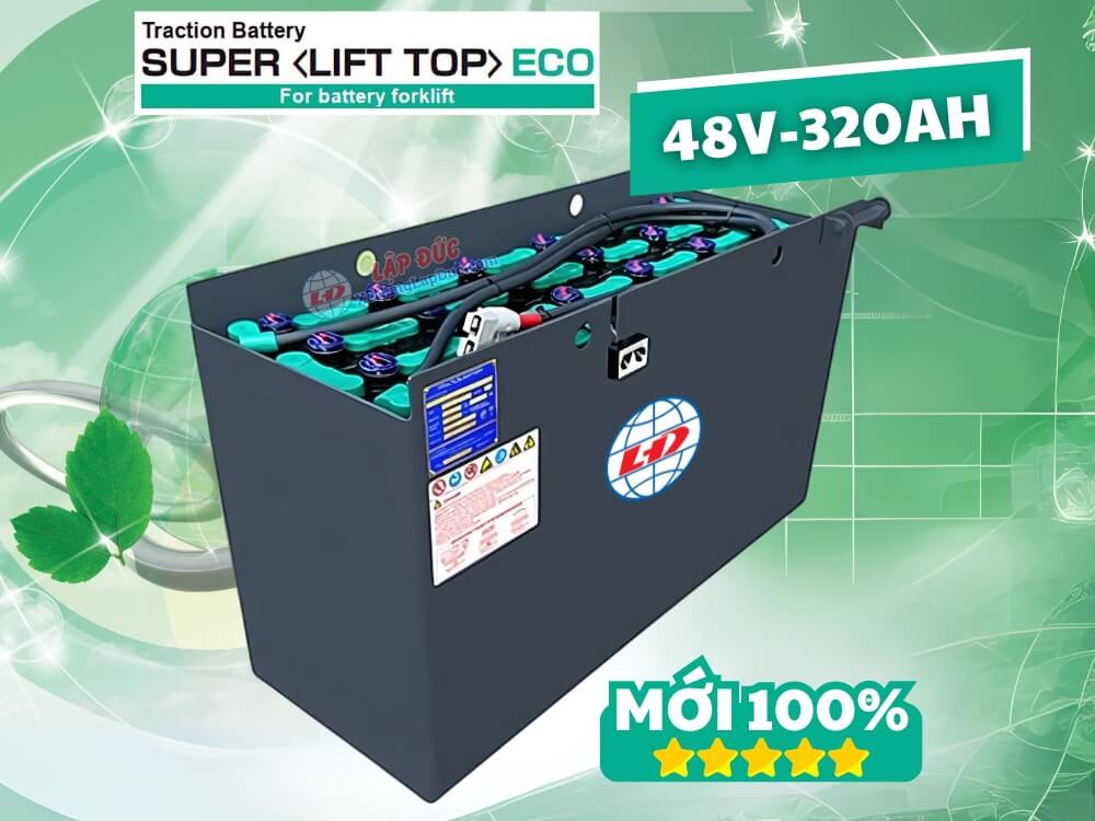 Bình điện xe nâng LIFTTOP 48V 320Ah VTFL320 Bình điện xe nâng LIFTTOP 48V 320Ah VTFL320