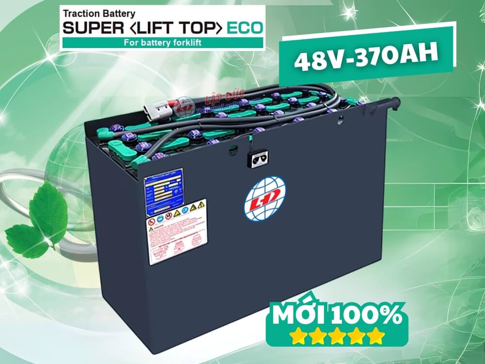 Bình điện xe nâng 48V 370Ah LIFTTOP VTIL370 Bình điện xe nâng 48V 370Ah LIFTTOP VTIL370