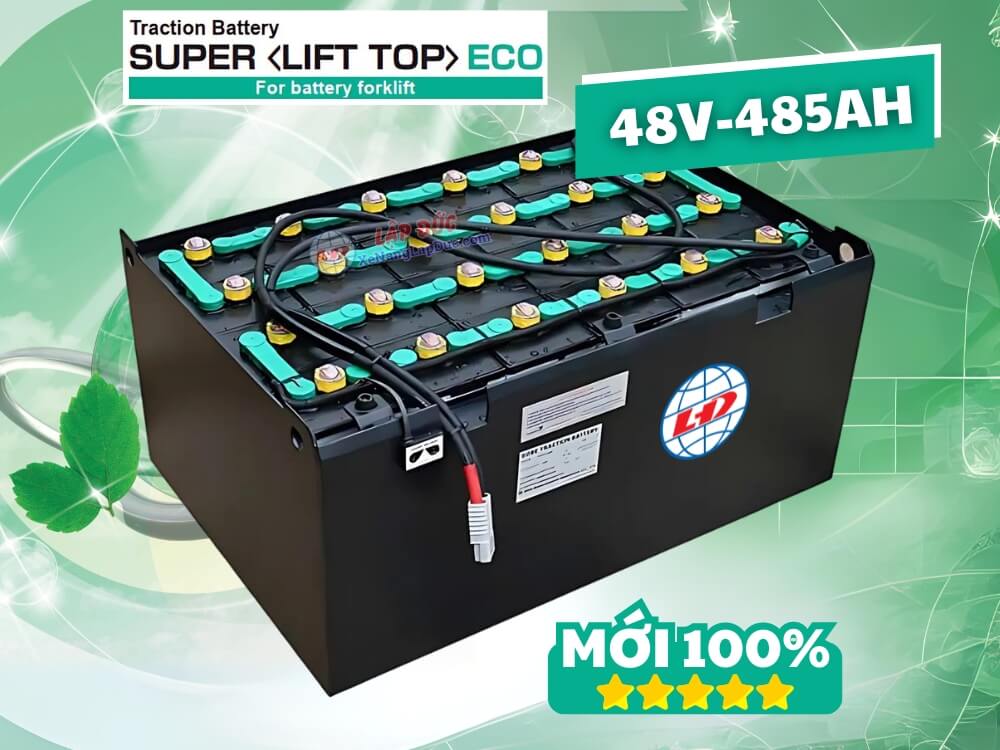 Bình điện xe nâng LIFTTOP 48V 485Ah VTDX485MH Bình điện xe nâng LIFTTOP 48V 485Ah VTDX485MH