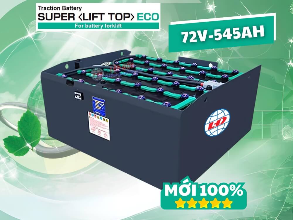Bình điện xe nâng LIFTTOP 72V 545Ah VTDX545MH Bình điện xe nâng LIFTTOP 72V 545Ah VTDX545MH