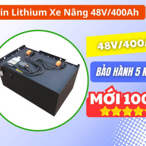 Pin Lithium xe nâng 48V 400Ah