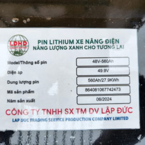 Pin Lithium xe nâng điện ngồi lái (5)