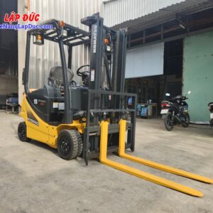 Xe nâng điện 1.5 tấn KOMATSU FB15 12, 3m, có dịch giá