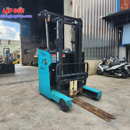 Xe nâng điện Suminoto 1 tấn 61FBR10SXII Nhật Bản