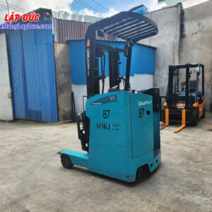 Xe nâng điện Suminoto 1 tấn Thương hiệu Sumitomo vốn đã nổi tiếng về độ bền bỉ, hoạt động ổn định, ít hỏng hóc