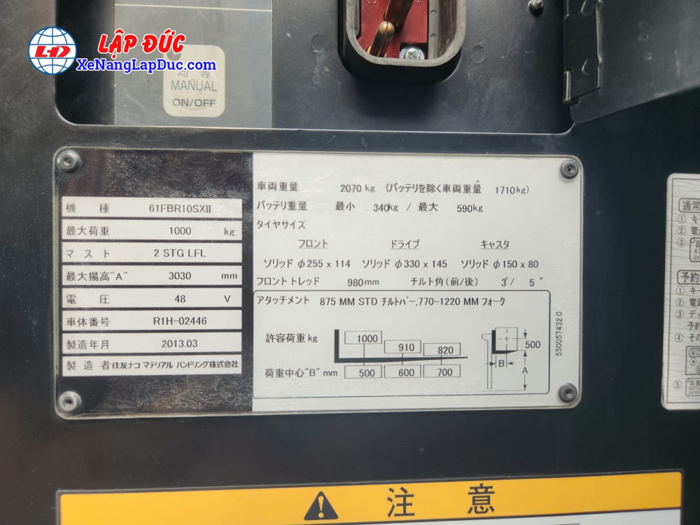 Xe nâng điện Suminoto 1 tấn có thông số, mức giá hợp lý và cạnh tranh nhất trên thị trường Xe nâng điện Suminoto 1 tấn có thông số, mức giá hợp lý và cạnh tranh nhất trên thị trường