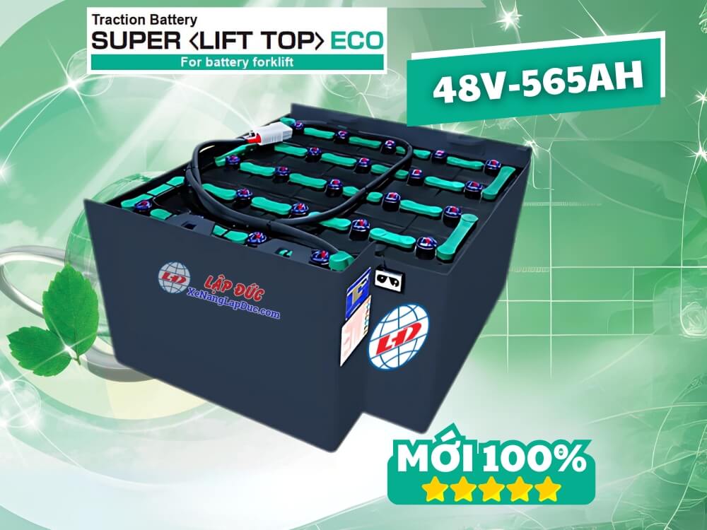 Bình điện xe nâng LIFTTOP 48V 565Ah VTDX565MH TOYOTA
