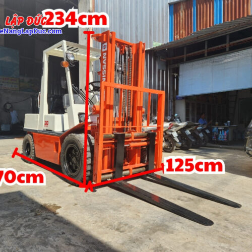 Thông số kích thước Xe nâng 3 tấn NISSAN RGH02