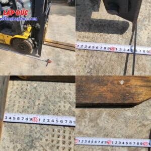 Chiều dài thân xe tới mặt càng là 175cm và chiều dài tối đa tính luôn càng nâng là 262cm