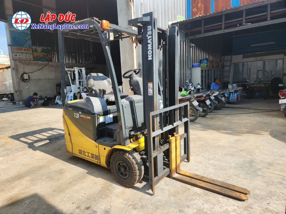 Xe nâng điện 3 bánh ngồi lái 1.3 tấn Komatsu FB13ML 12 #826962 Xe nâng điện 3 bánh ngồi lái 1.3 tấn Komatsu FB13ML 12 #826962