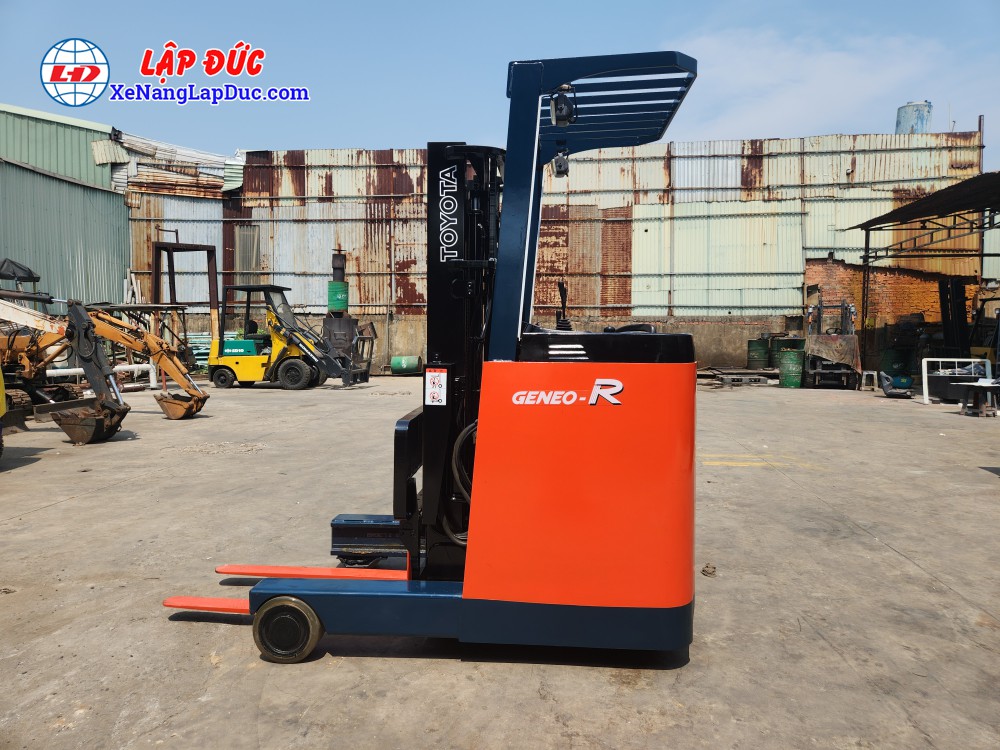 Xe nâng điện đứng lái Toyota 7FBR15 Pin Lithium 1 Xe nâng điện đứng lái Toyota 7FBR15 Pin Lithium 1