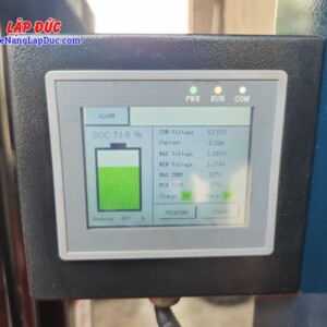 Xe nâng điện đứng lái Toyota 7FBR15 Pin Lithium 30