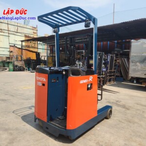 Xe nâng điện đứng lái Toyota 7FBR15 Pin Lithium 6