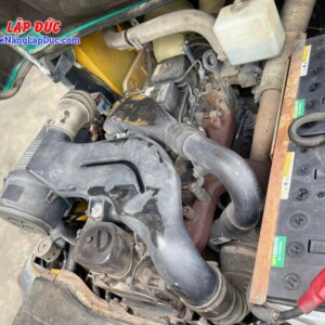 Động cơ 6D102 trên xe nâng dầu 3.5 tấn Komatsu FD35NT-8 Nhật Bản
