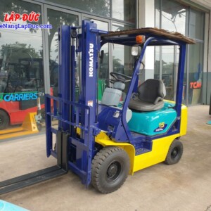 Xe nâng dầu 1.5 tấn Komatsu FD15LC-17 nhập khẩu từ Nhật Bản