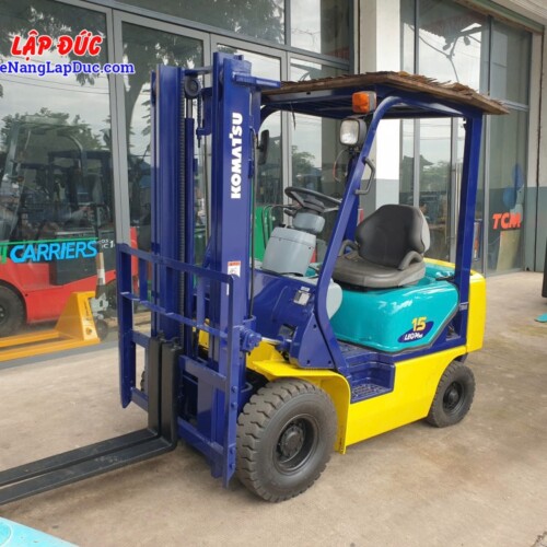 Xe nâng dầu 1.5 tấn Komatsu FD15LC-17 nhập khẩu từ Nhật Bản