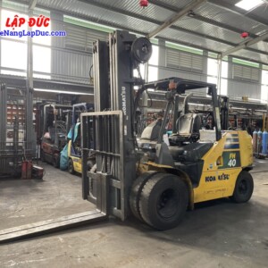 Xe nâng dầu 4 tấn Komatsu FH40-2, 6m, 2015
